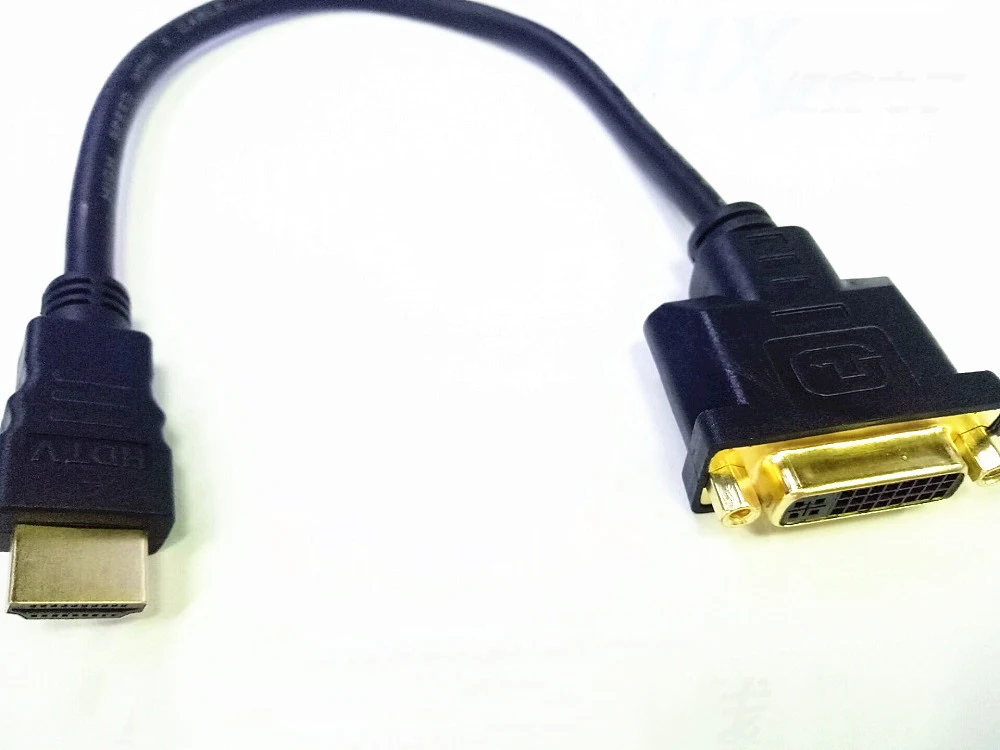 HDMI Revolution DVI (24 + 5) F HD адаптер Кабель HDMI-male-DVI M видеокабель HD