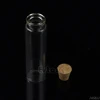 10 Pcs 20ml 22*80mm Empty Tiny Small Clear Cork Message Glass Bottles Vials DropShip 5