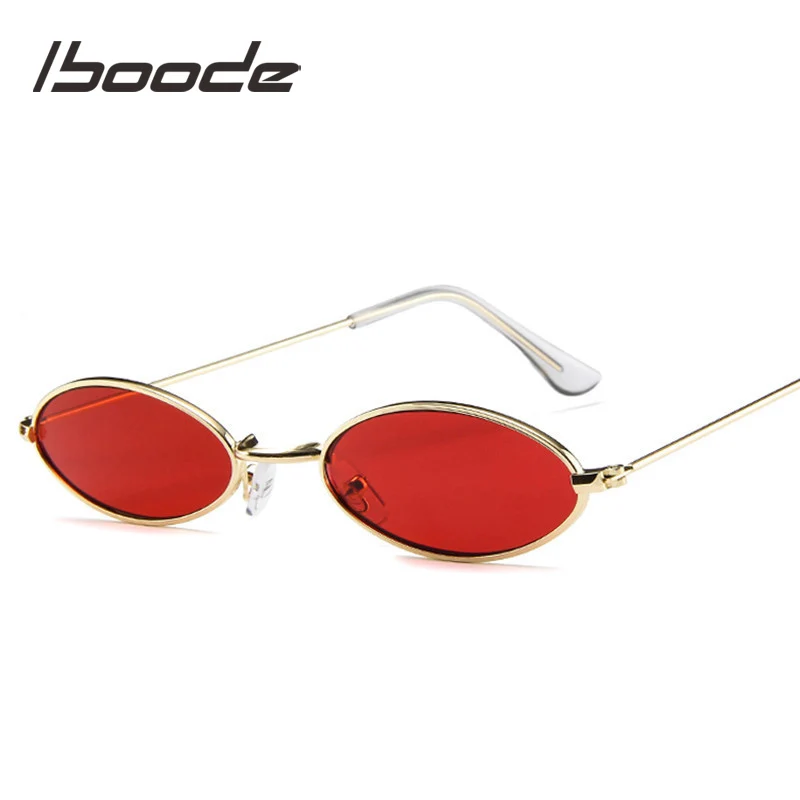 

2018 New Brand Designer Vintage Oval Sunglasses Women/Men Retro Clear Lens Eyewear Sun Glasses For Female UV400 With Glasses Bag