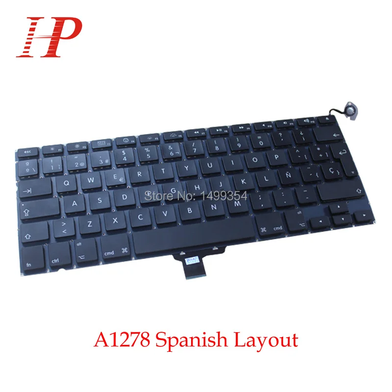 Genuine A1278 Spanish Keyboard For Apple Macbook Pro 13'' A1278