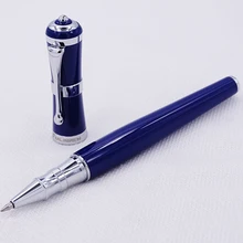 Fuliwen 2051 металлическая шариковая ручка, свежая Мода Стиль тонкий точка 0,5 мм Красивый синий для офиса дома школы, мужчин и женщин