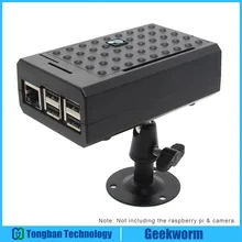 Raspberry pi ABS housse de protection boîtier pour Raspberry Pi 3 modèle B + Plus/Pi 3B avec support de caméra(China)