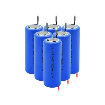 

6/8/10 Pcs 26650 Lithium Battery Cell 3.7V 5000mAh ICR 26650 Li Ion Battery For LED Light Digital Camera Toy Interphone Laptop