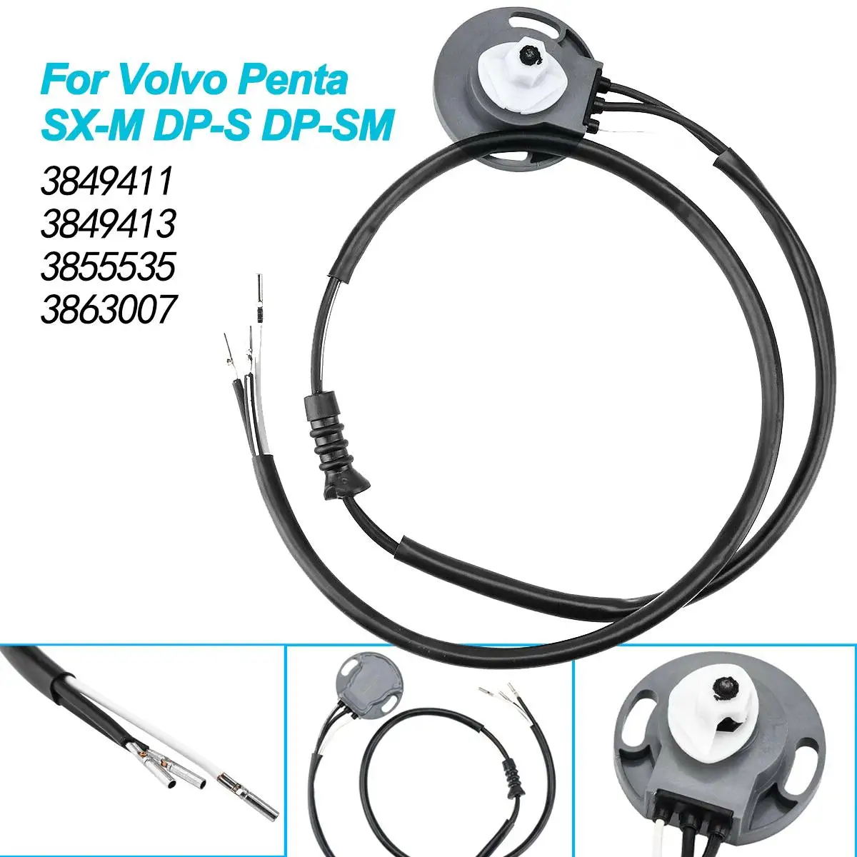 Отделка Отправитель Сенсор отправка блок для Volvo Penta SX-M DP-S DP-SM 3855535 3863007