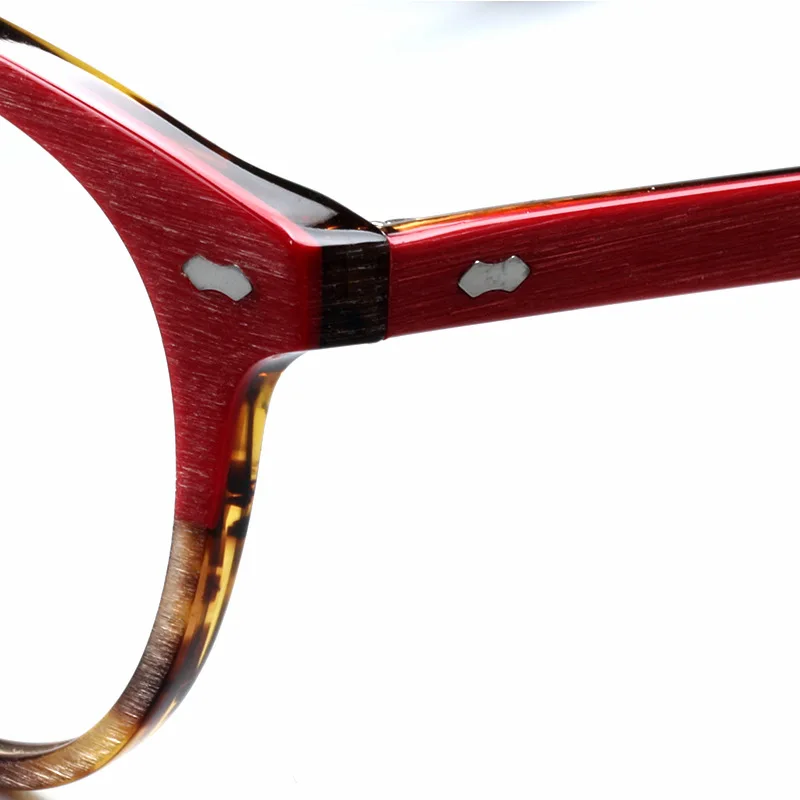 Очки из ацетата мужские очки в оправе прозрачные линзы Новые итальянские дизайнерские очки при близорукости женские двойные мост