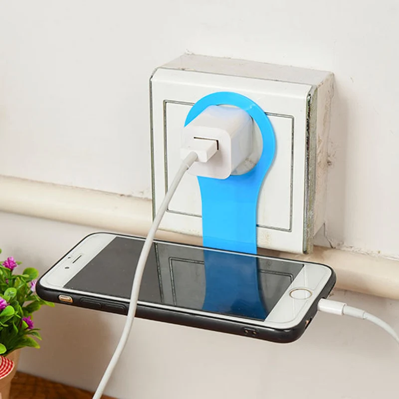 

Holder Hangs Charger Charging Rack For Mobile Phone Random Color Delivery