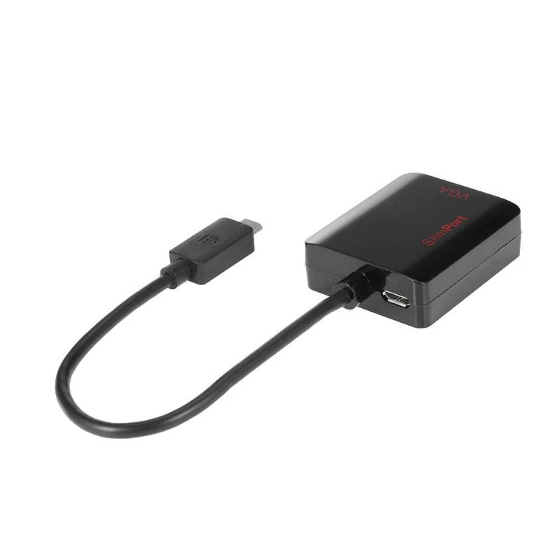 USB 2 0 Micro Male Slimport To VGA 15pin Female 1080P адаптер конвертер сплиттер кабель провод для LG Optimus