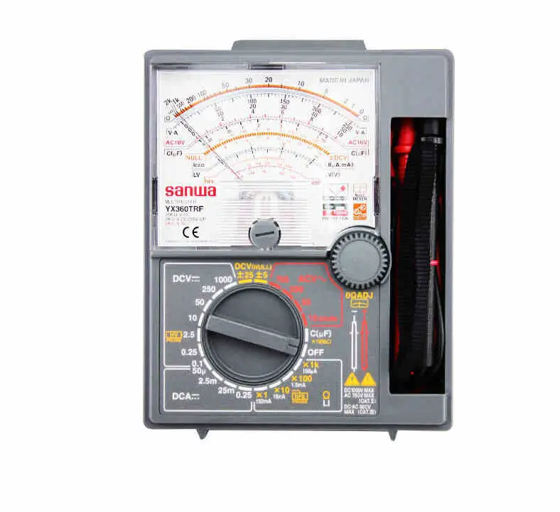 Аналоговый мультиметр Sanwa YX 360TRF YX360TRF|analog multimeter tester|multimeter testeranalog |