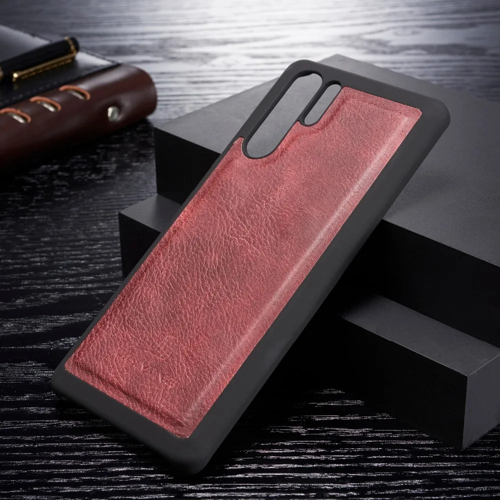 DG. MING защитный 2 в 1 съемный чехол-кошелек для Huawei P20 P30 Pro кожаный 3 слота для карт Магнитный флип-чехол для P20 Lite