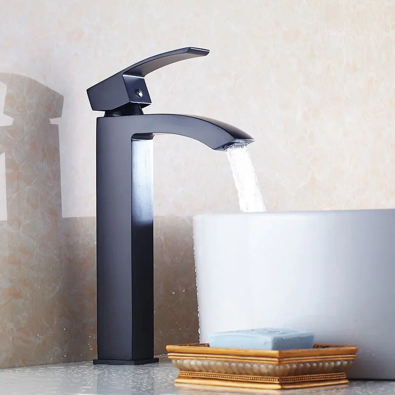 

long-term supply tower basin sickle faucet bathroom basin faucet hot and cold water tap