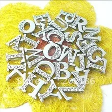 1300 шт 8 мм A-Z 8 мм, Плоский срез буквы для именных браслетов со стразами амулеты «сделай сам»