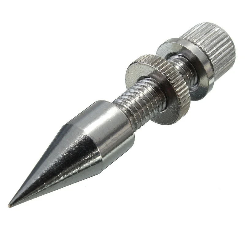 Mayitr 1set M8*60mm Stainless Steel Amplifier Speaker Spike High Quality Isolation Amplifier Cone Stand Feet+Base Pad
