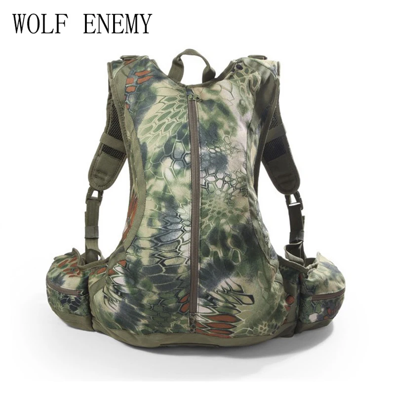 

Tactical 20L Backpack Men Hunt Camouflage Cycle Motorcycle Backpack Ride Airsoft Paintball Hunting Bags Molle Equipment