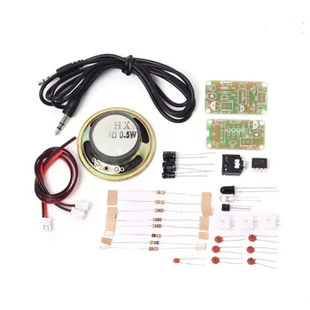 

TAI-01 5V Infrared Audio Transceiver DIY Kit IR Sound Voice Infrared Transmission Module Kit