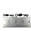 20Pcs Rolling Quick Change Swivel with Solid Ring Carp Rigs Long Body Fishing Terminal Tackle Swivel Snap Connector Carp Fishing ► Photo 3/6
