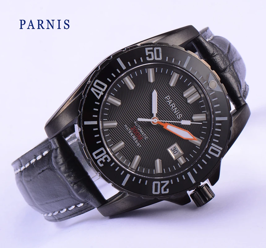 parnis 200m diver watch