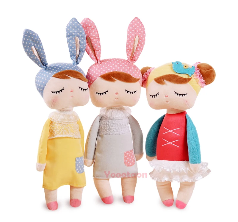 Metoo Angela, плюшевые куклы, мягкие детские игрушки для детей, девочек, кружева, кролик, мягкие и плюшевые животные, детские игрушки, подарок