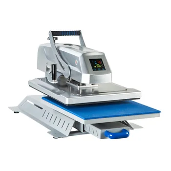 

Free Shipping Newest Design Top Tshirt Heat Press Machine Heavy Duty Slide Out Digital Control Sublimaton Machine CH1804 38x38cm