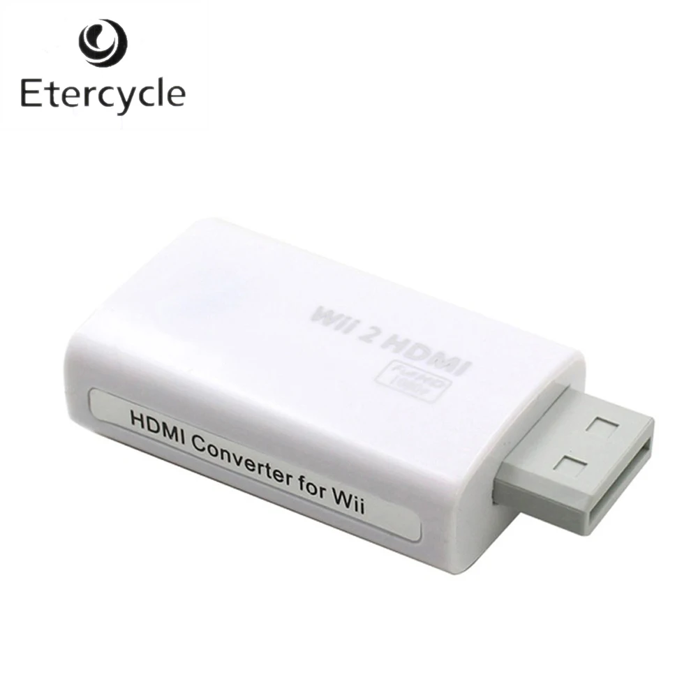 HDMI конвертер для wii белый Full HD 1080P wii для HDMI wii 2HDMI адаптер