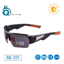 2016 Hot sale italy design sport glasses factory price fishing eyewear black half frame Polarized len fishing Sunglasses
