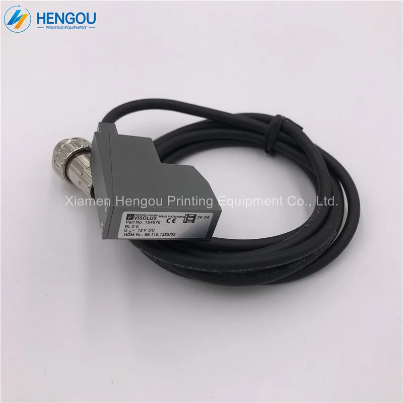 

2 Pieces New Heidelberg SM102 MO Machine Sensor 68.110.1322/02 Heidelberg Reflex Sensor 68.110.1322