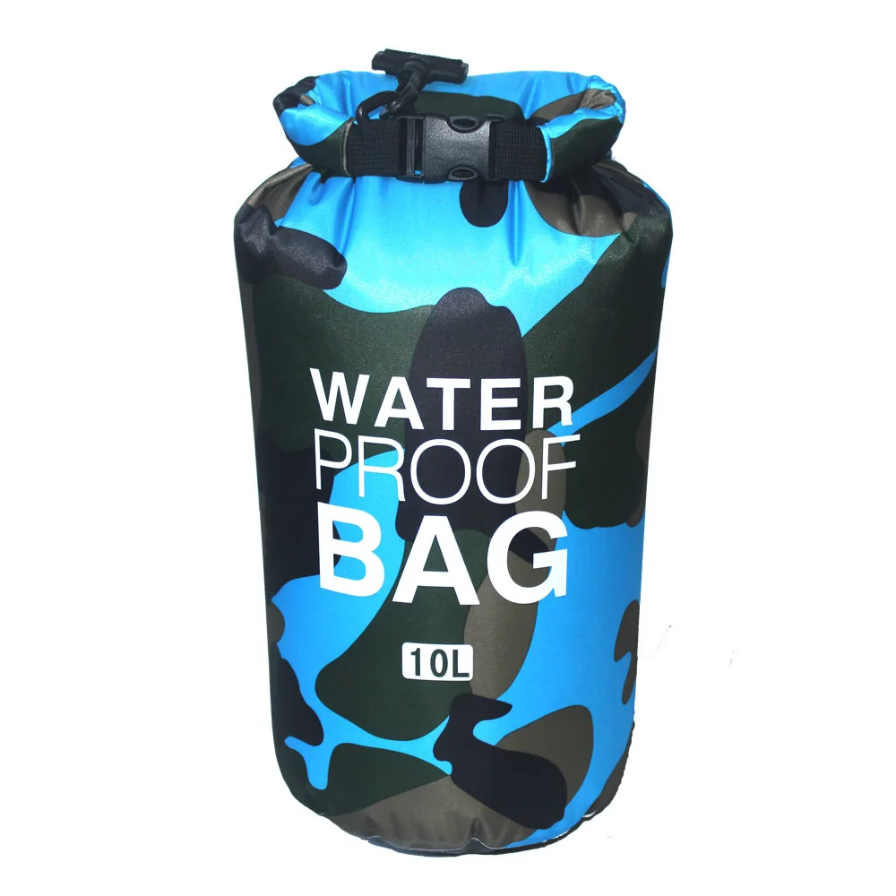 Camouflage Polyester Waterproof Bag Men Shoulder Bucket bBag Universal