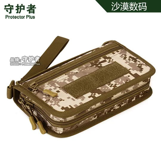 Tactical MOLLE clutch wallet , Passport pack ,Camouflage Outdoor Sports hand bag A4439