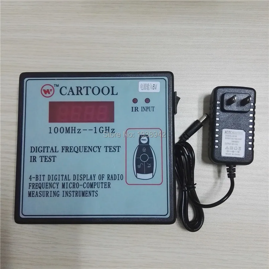 CARTOOL Remote Control Digital Frequency Test Car IR Infrared Remote