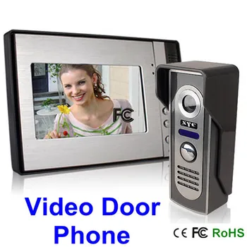 

7" TFT Color Display Wired Video Door Phone Doorbell Intercom System Night Vision Night Vision