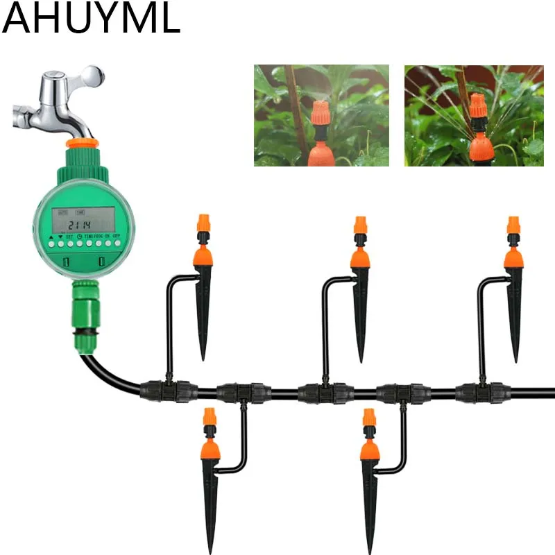 

811 Intelligent Automatic Watering Device Drip Irrigation Watering Spray Cooling Garden Vegetable Pot Potted Special Watering