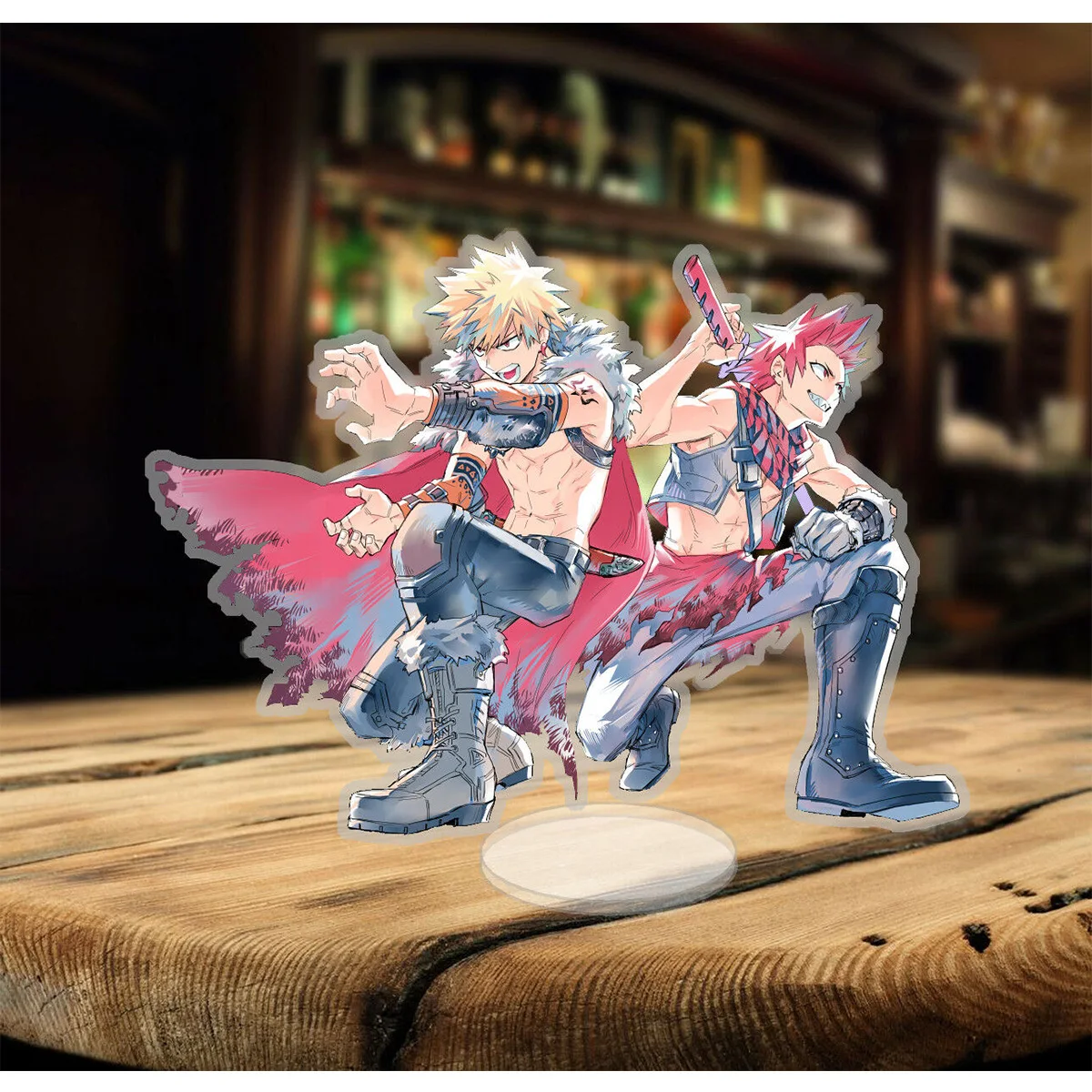 

My Hero Academia Bakugou Katsuki Kirishima Eijirou Acrylic Figure Stand Display