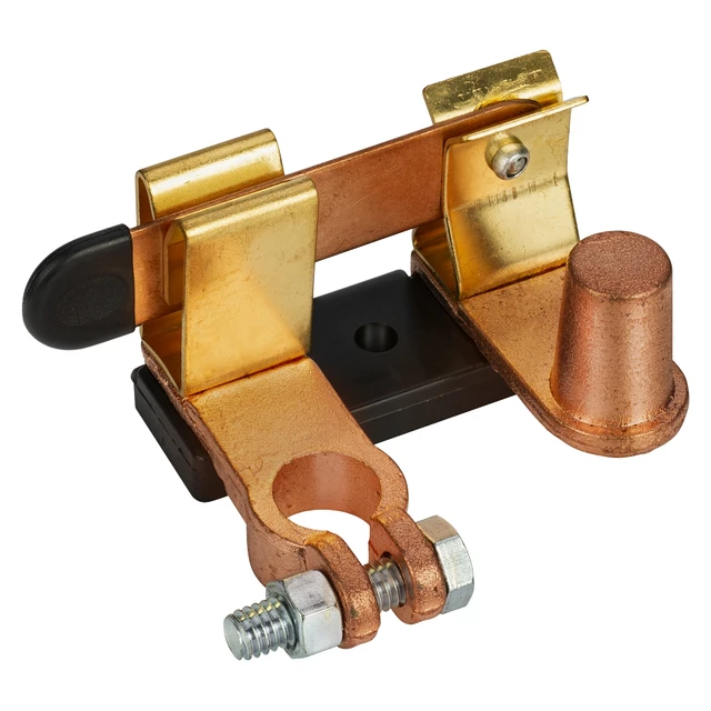 DC12 24V universal car battery switch brass Knife switch 15 17mm cut