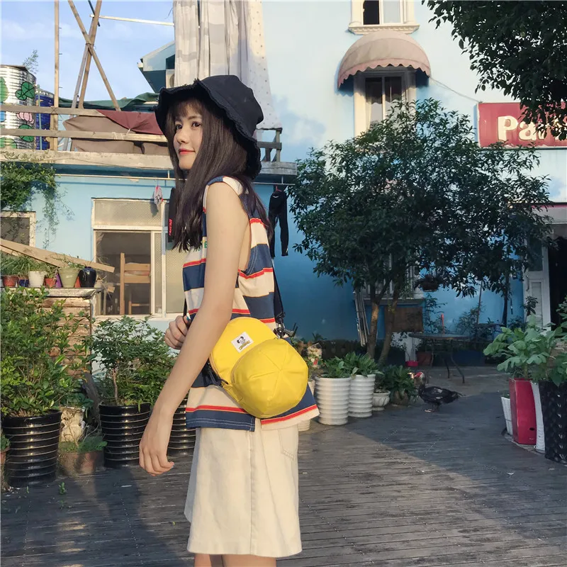 Menghuo New Hot Model Hat Shape Women Nylon Crossbody Bag Cute Handbags Shoulder Bags Creative Lady Messenger Cross body BagsIMG_2430