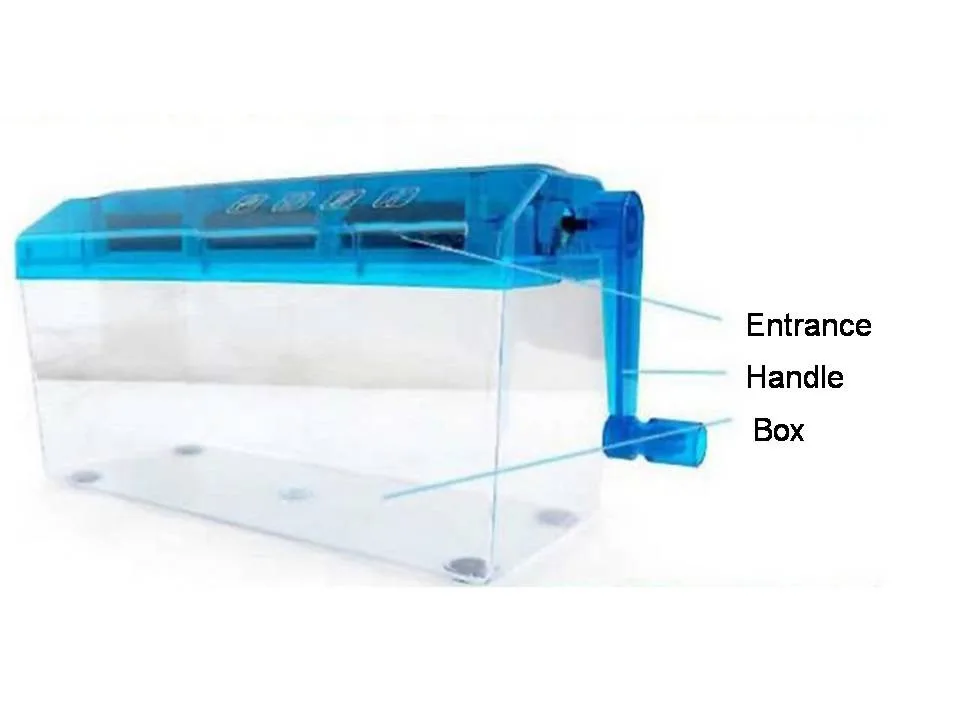 lizengtec A4 Мини Многофункциональный ручной Бумага Садовый измельчитель