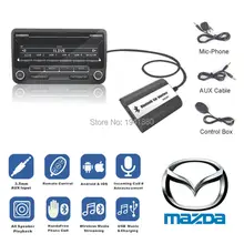 DOXINGYE для Mazda 2/3/5/6/CX7/MX5/MPV/Miata/RX8 Bluetooth A2DP Автомобильный MP3 адаптер AUX USB музыкальное зарядное устройство Bluetooth Handsfree