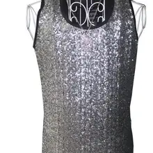 Круглый вырез горловины с серебристыми блестками для певицы для сцены мужской жилет для мужчин брендовая мужская одежда пикантный топик 1 camisetas regatas адаптируемые под требования заказчика