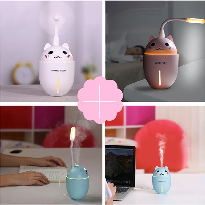 Diffuserlove 3 в 1 320 мл увлажнитель воздуха ультразвуковой холодный туман