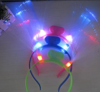 

Luminous Optical Fiber Tire Luminous Flash Head Band Necessary Luminous Christmas Party Party
