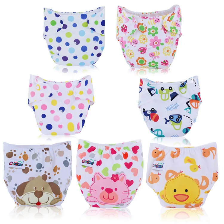 Washable Diapers Training Panties Pant Reusable Washable Baby Cloth