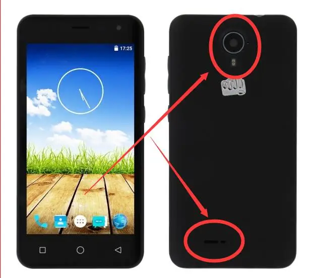 Для Micromax Canvas Pace 4G Q415 4 5 "случае мода книга флип искусственная кожа сотовый
