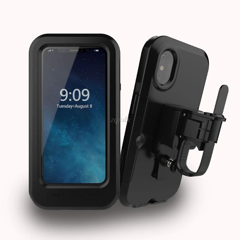  Motorrad Fahrrad Telefon Halter Tasche für iphone X XS Max 8 7 6 Plus 5 Wasserdichte Fall Mobile Un