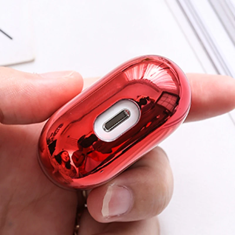 Luxury Plating Case For Apple AirPods 1 Earphone Hard Cover For AirPods 2 Charging Box Wireless Bluetooth Headphone Accessories