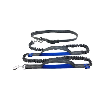 

Pet Dog Leash Reflective Elastic Hands Free Jogging Waist Retractable New Dogs Lead Running Belt and Leashes