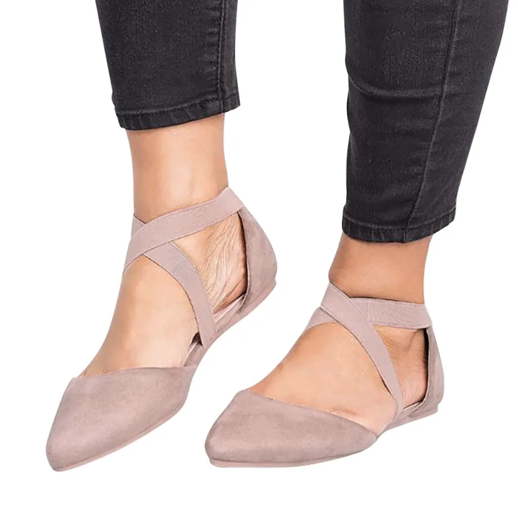 

YOUYEDIAN gladiator sandals women Fashion Pointed Toe Flat Leopard Casual Sandals Single Shoes sandalias de mujer moda 2019#G25