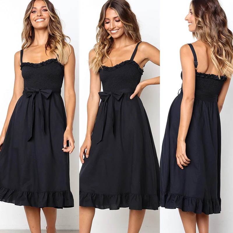 

Sexy Strapless Backless Cotton Summer Dress Women Elegant 2019 Floral Print Wrap Midi Party Dresses Vestidos