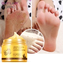 ROREC крем для ног маска для ног Отшелушивание для ног массажный крем для ног Уход за ногами удаление ороговевшей кожи нежный крем против трещин пилинг для ног