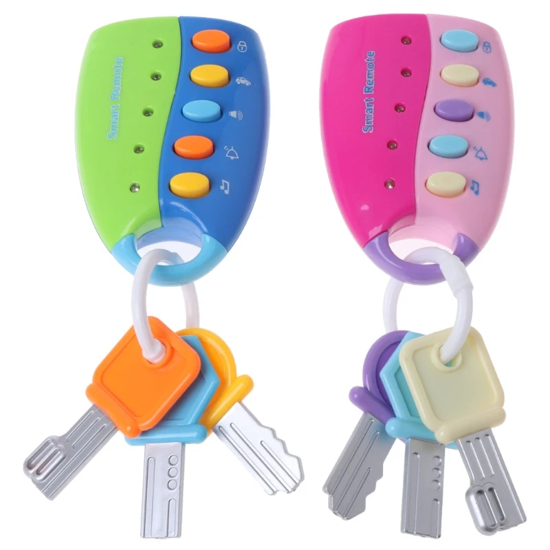Детские игрушки музыкальная машинка игрушка-ключ Smart Remote автомобилей голоса Притворись Играть Образование игрушка