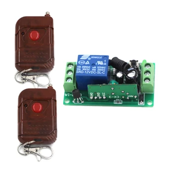 

1CH wireless remote control switch 315mHZ 433mHZ RF transmitter Reiceiver Controller 1key learning code 4104