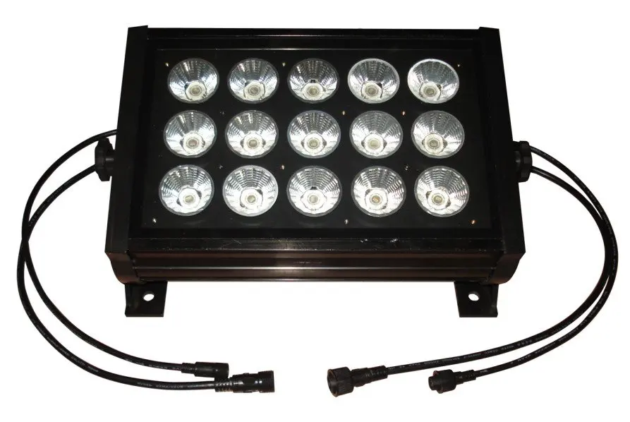 15*3 Вт LED DMX512 Шайба стены; AC110V-230V