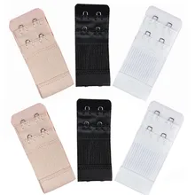 JAYCOSIN 6 шт. женское полиэфирное белье Мягкий удобный бюстгальтер 2 крючка удлиняющий ремешок регулируемый бесшовный удлинитель дропшиппинг Z0611